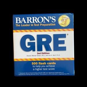 Barron's GRE Flash Cards